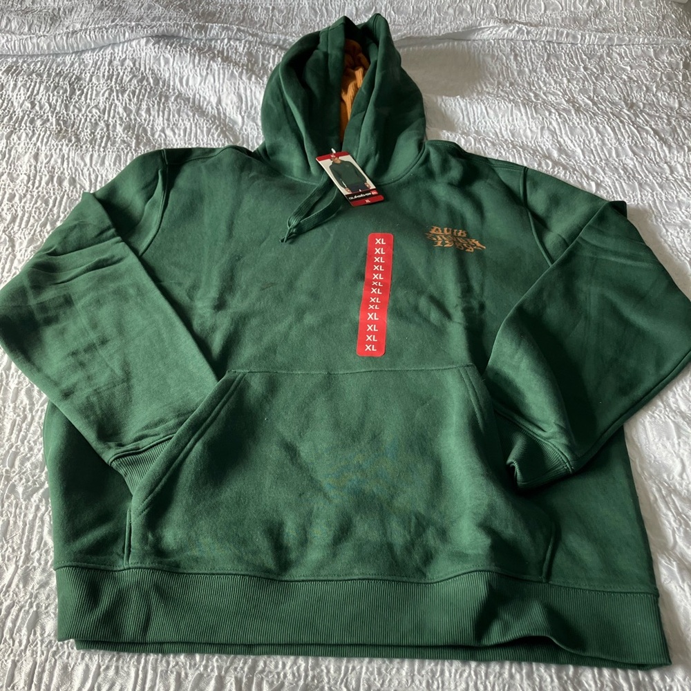Green Men's Hoodie Quiksilver